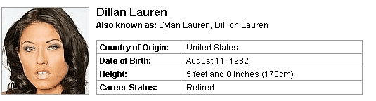 Pornstar Dillan Lauren