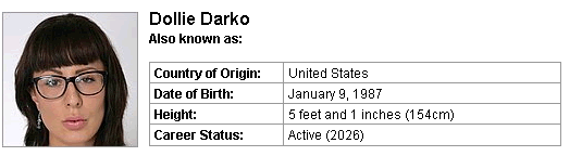 Pornstar Dollie Darko