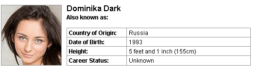 Pornstar Dominika Dark