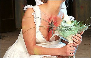 Blood-hungry bride Dora Venter getting fucked hard