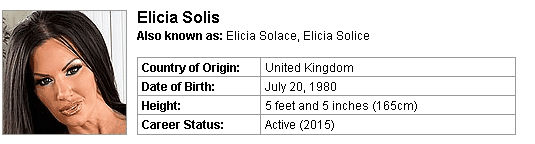 Pornstar Elicia Solis