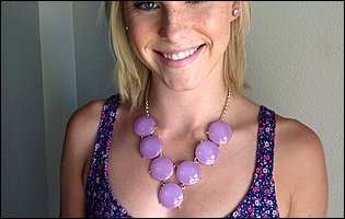 Cute blonde Ella Woods loves posing for camera