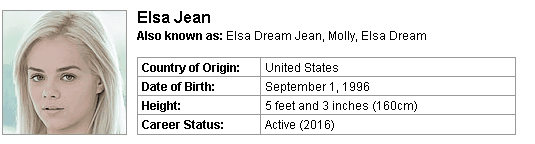 Pornstar Elsa Jean