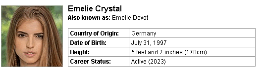 Pornstar Emelie Crystal