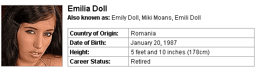 Pornstar Emilia Doll