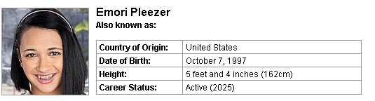 Pornstar Emori Pleezer
