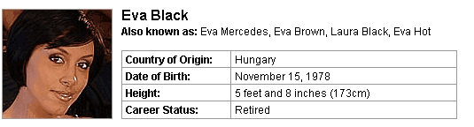 Pornstar Eva Black