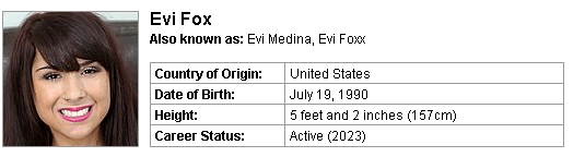 Pornstar Evi Fox