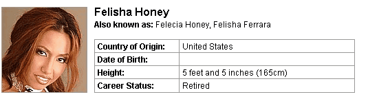 Pornstar Felisha Honey