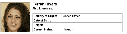 Pornstar Ferrah Rivers