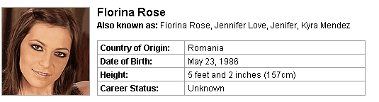Pornstar Florina Rose