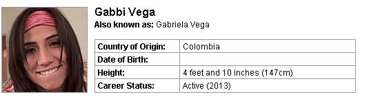Pornstar Gabbi Vega