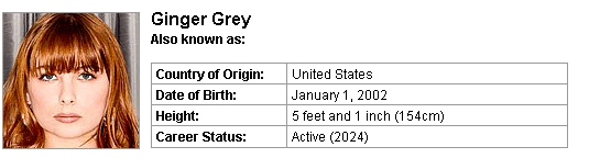 Pornstar Ginger Grey