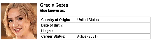 Pornstar Gracie Gates