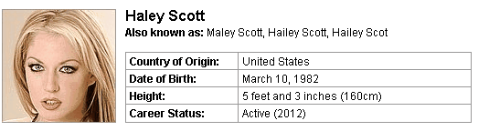 Pornstar Haley Scott