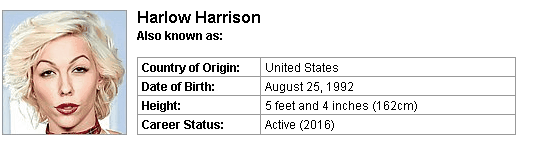 Pornstar Harlow Harrison
