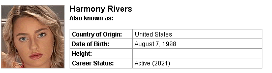 Pornstar Harmony Rivers