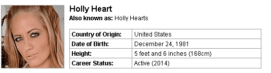 Pornstar Holly Heart