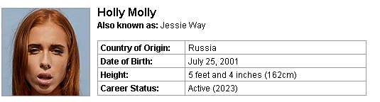 Pornstar Holly Molly
