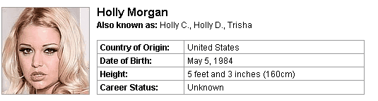 Pornstar Holly Morgan