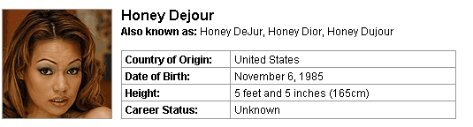 Pornstar Honey Dejour