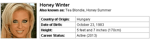 Pornstar Honey Winter