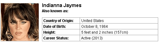 Pornstar Indianna Jaymes