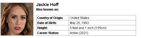Pornstar Jackie Hoff
