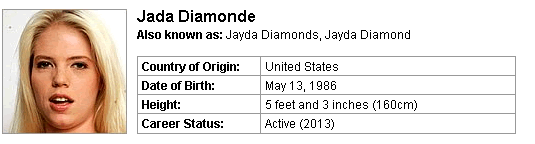 Pornstar Jada Diamonde