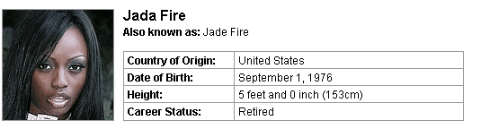 Pornstar Jada Fire