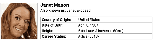 Pornstar Janet Mason