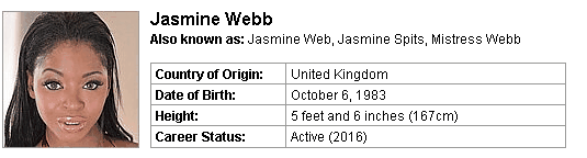 Pornstar Jasmine Webb