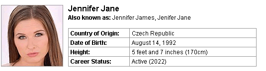 Pornstar Jennifer Jane