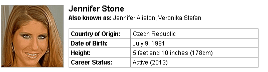 Pornstar Jennifer Stone
