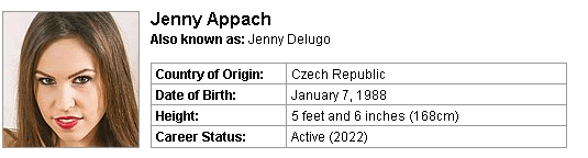 Pornstar Jenny Appach