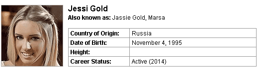 Pornstar Jessi Gold