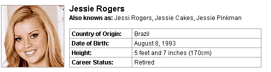 Pornstar Jessie Rogers