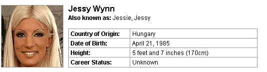 Pornstar Jessy Wynn