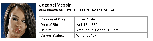 Pornstar Jezabel Vessir