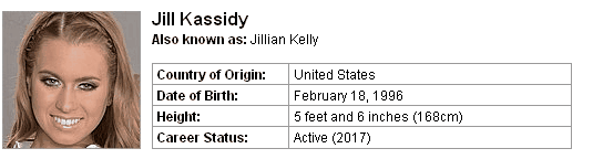 Pornstar Jill Kassidy