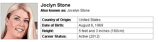 Pornstar Joclyn Stone