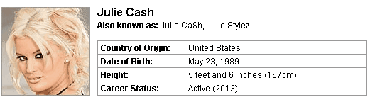 Pornstar Julie Cash