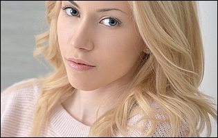Beautiful blonde teen Kamilla is having a hot sex with her boyfriend