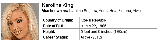 Pornstar Karolina King