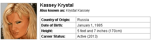 Pornstar Kassey Krystal