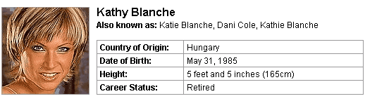 Pornstar Kathy Blanche