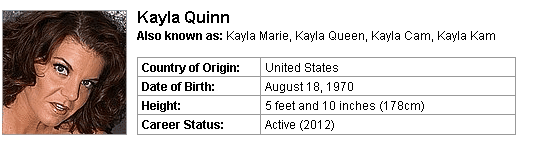 Pornstar Kayla Quinn