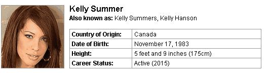 Pornstar Kelly Summer