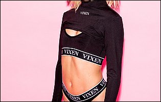 Kiara Cole in sexy underwear teasing with hot body