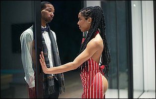 Kira Noir enjoying hot sex in kitchen